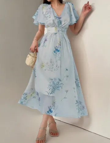 Rochie lunga SHEIN, albastru