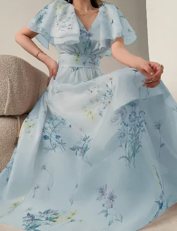 Rochie lunga SHEIN, albastru