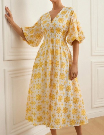 Rochie medie Aveloria, alb
