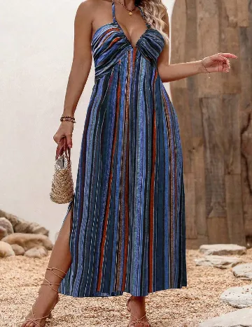 Rochie lunga SHEIN CURVE, mix culori