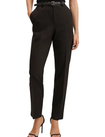 Pantaloni Mango, negru