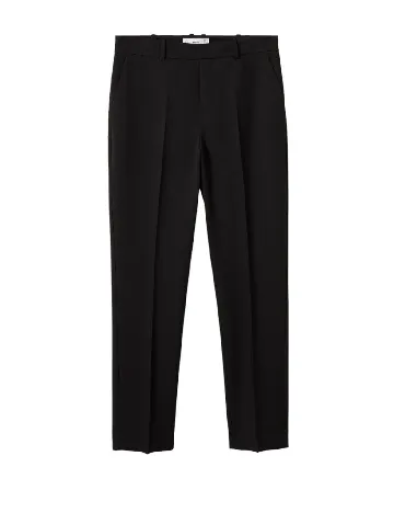 Pantaloni Mango, negru