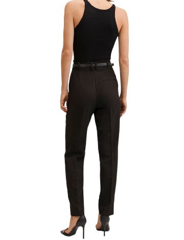 Pantaloni Mango, negru