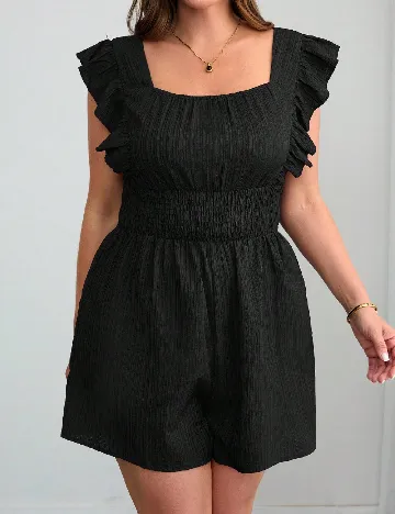 Salopeta SHEIN CURVE, negru