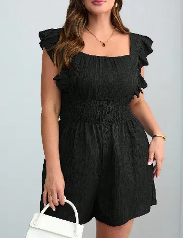 Salopeta SHEIN CURVE, negru