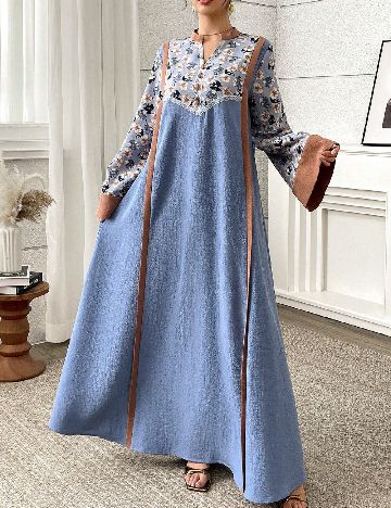 Rochie lunga SHEIN, albastru