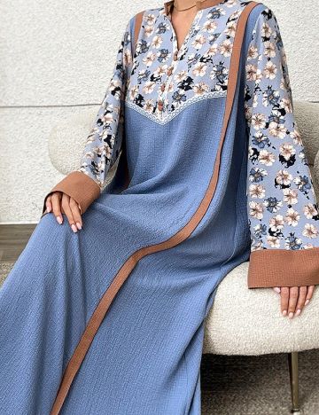 Rochie lunga SHEIN, albastru
