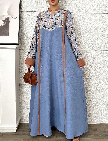 Rochie lunga SHEIN, albastru