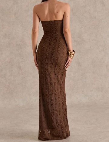 Rochie lunga SHEIN, maro