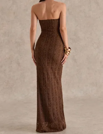 Rochie lunga SHEIN, maro