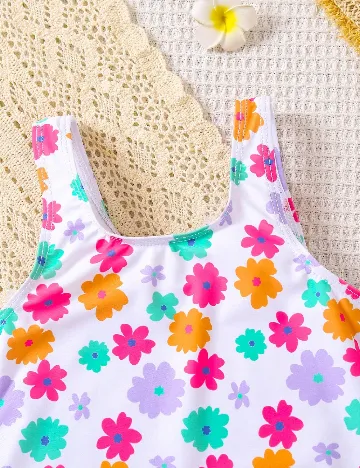Costum de baie Shein Kids, mix culori