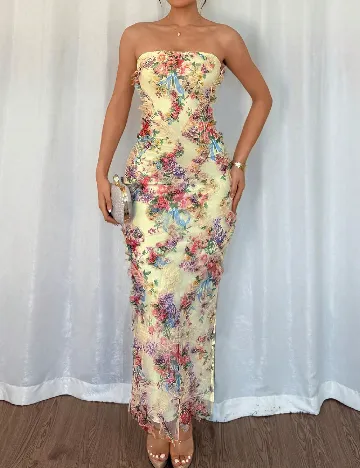 Rochie lunga SHEIN, galben