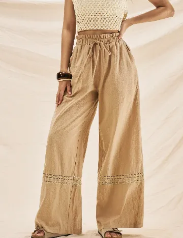 Pantaloni SHEIN, maro