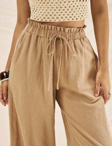 Pantaloni SHEIN, maro