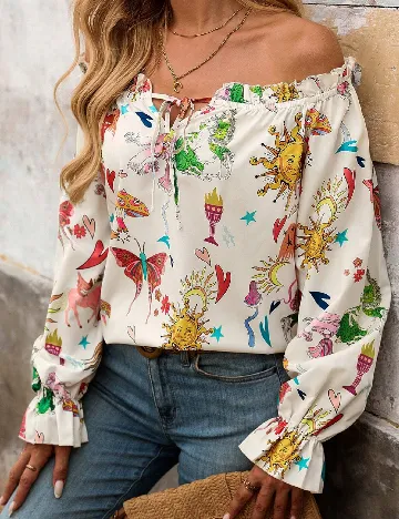 Bluza SHEIN, crem