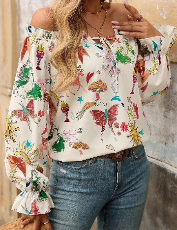 Bluza SHEIN, crem