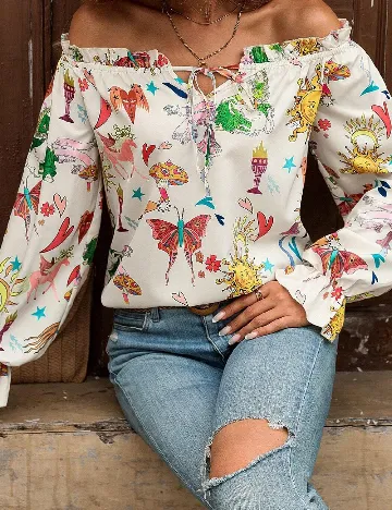 Bluza SHEIN, crem