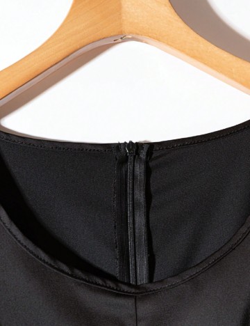 Salopeta SHEIN CURVE, negru