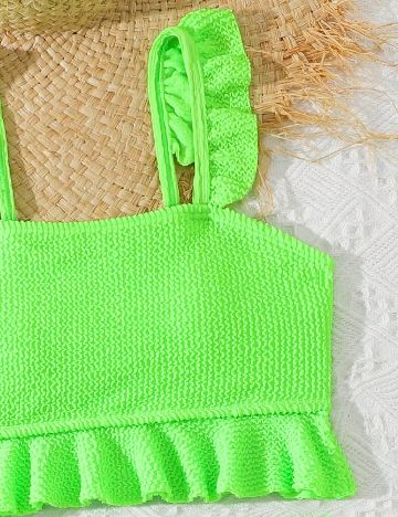 Costum de baie Shein Kids, verde