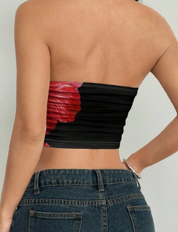 Top SHEIN, negru