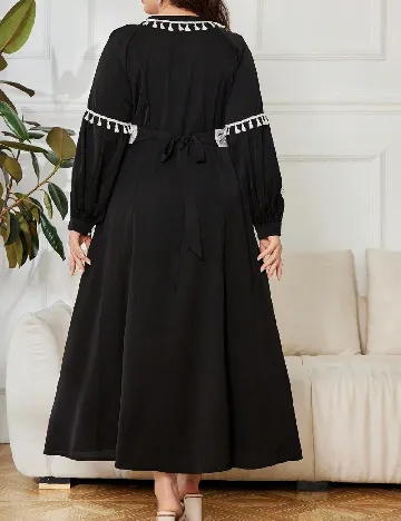 Rochie lunga SHEIN CURVE, negru