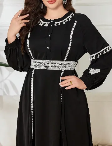 Rochie lunga SHEIN CURVE, negru