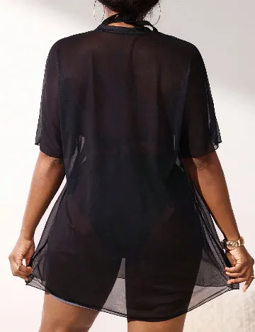 Rochie scurta SHEIN CURVE, negru