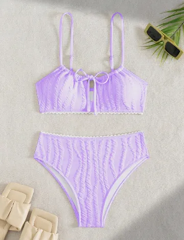 Costum de baie SHEIN, mov