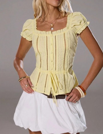 Bluza SHEIN, galben