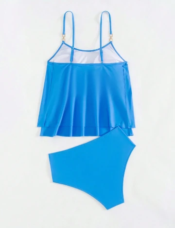 Costum de baie SHEIN, albastru