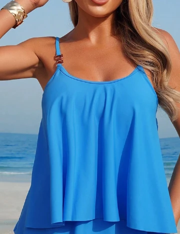 Costum de baie SHEIN, albastru