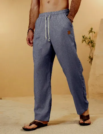 Pantaloni SHEIN, albastru