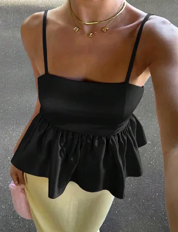 Top SHEIN, negru