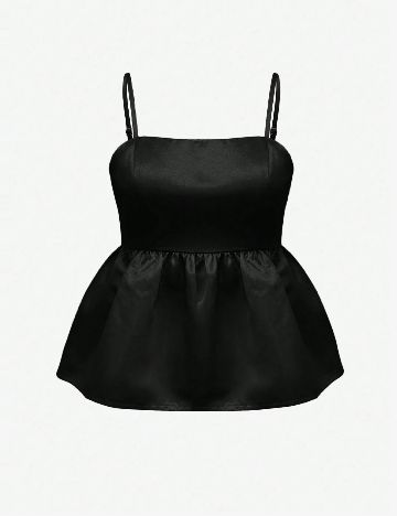 Top SHEIN, negru