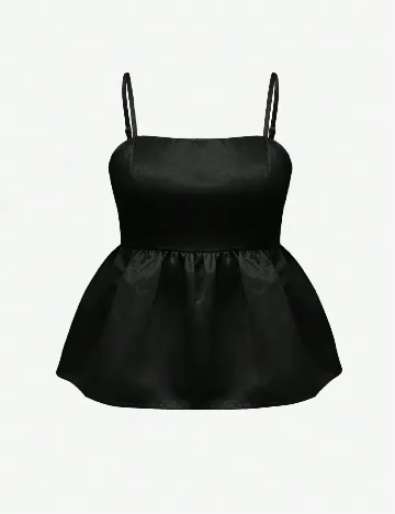 Top SHEIN, negru