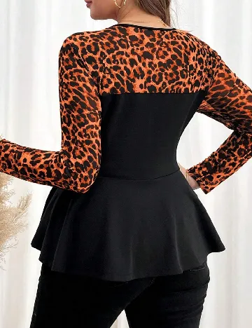 Bluza SHEIN CURVE, negru