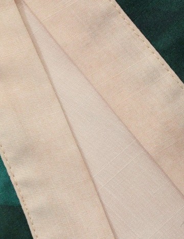 Rochie medie Dazy, crem/verde