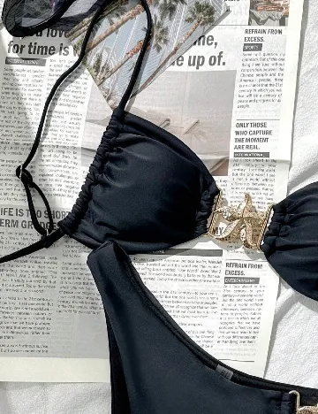 Costum de baie SHEIN, negru