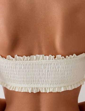 Costum de baie SHEIN, ecru