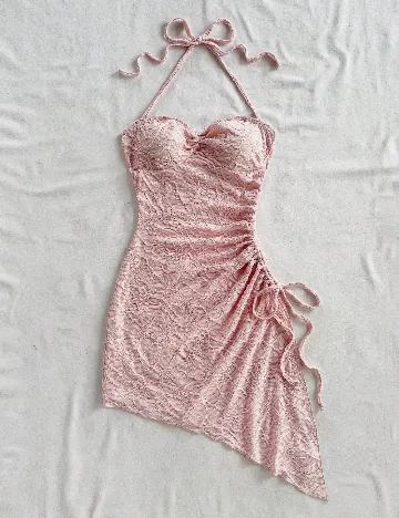 Rochie scurta SHEIN, roz