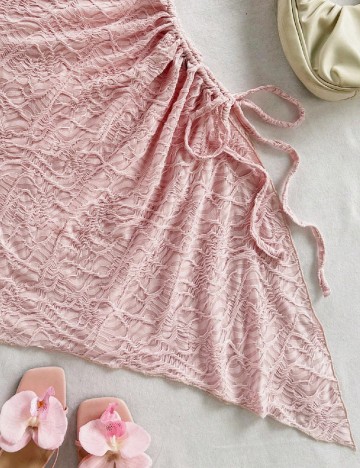 Rochie scurta SHEIN, roz