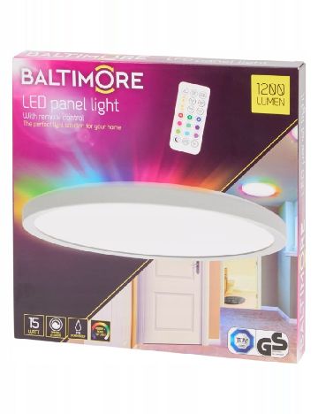 Panou LED Baltimore, alb