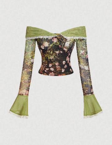Top SHEIN, mix culori