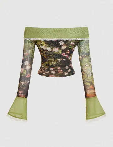 Top SHEIN, mix culori