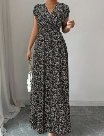 Rochie lunga SHEIN, floral print