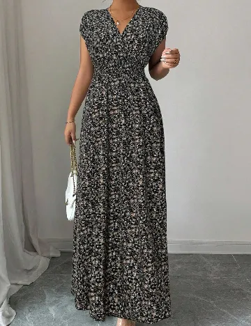 Rochie lunga SHEIN, floral print