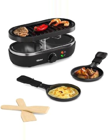 Mini grill, 400 w TRIANGLE, negru