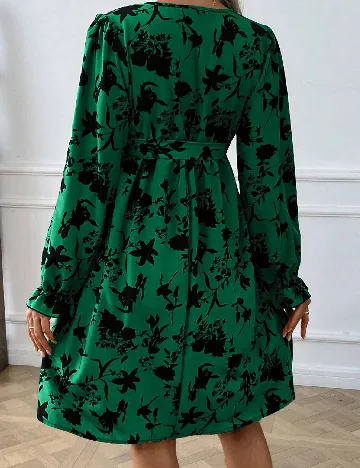 Rochie scurta SHEIN, verde