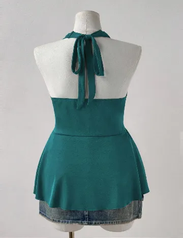 Bluza SHEIN CURVE, turcoaz
