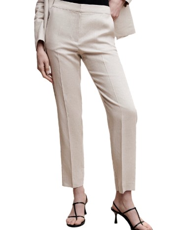 Pantaloni Mango, gri